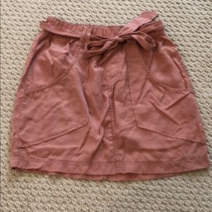 Peach skirt